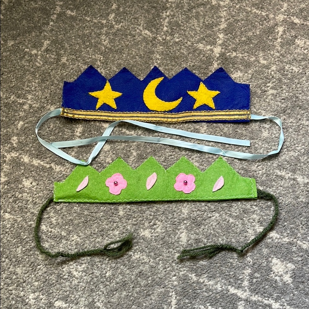 Children’s Felt Crowns